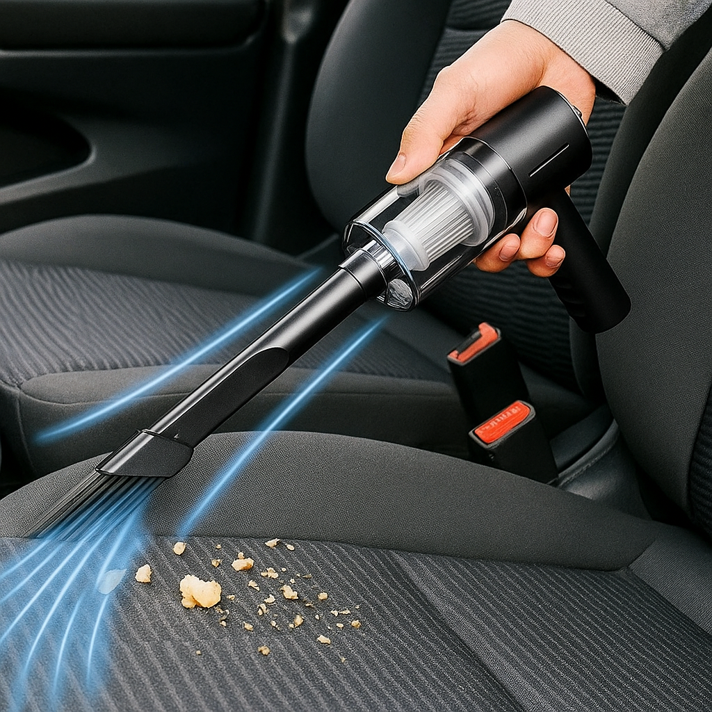 Clearance_Portable Wireless Car Vacuum Cleaner Wireless Vacuum Cleaner Dual Use for Home and Car 120W High Power Powerful Vacuum