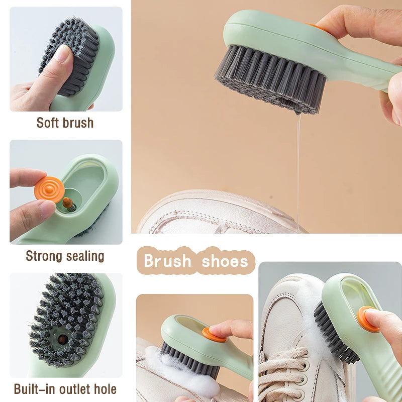 Soft Shoe Cleaning Brush
