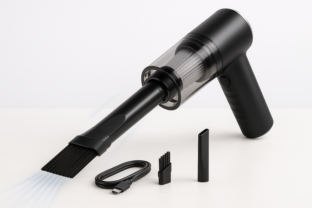 Clearance_Portable Wireless Car Vacuum Cleaner Wireless Vacuum Cleaner Dual Use for Home and Car 120W High Power Powerful Vacuum